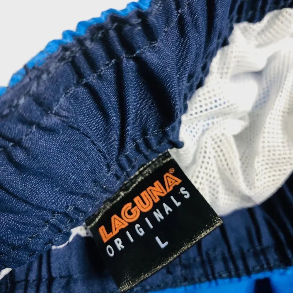 Blue Swim Trunks